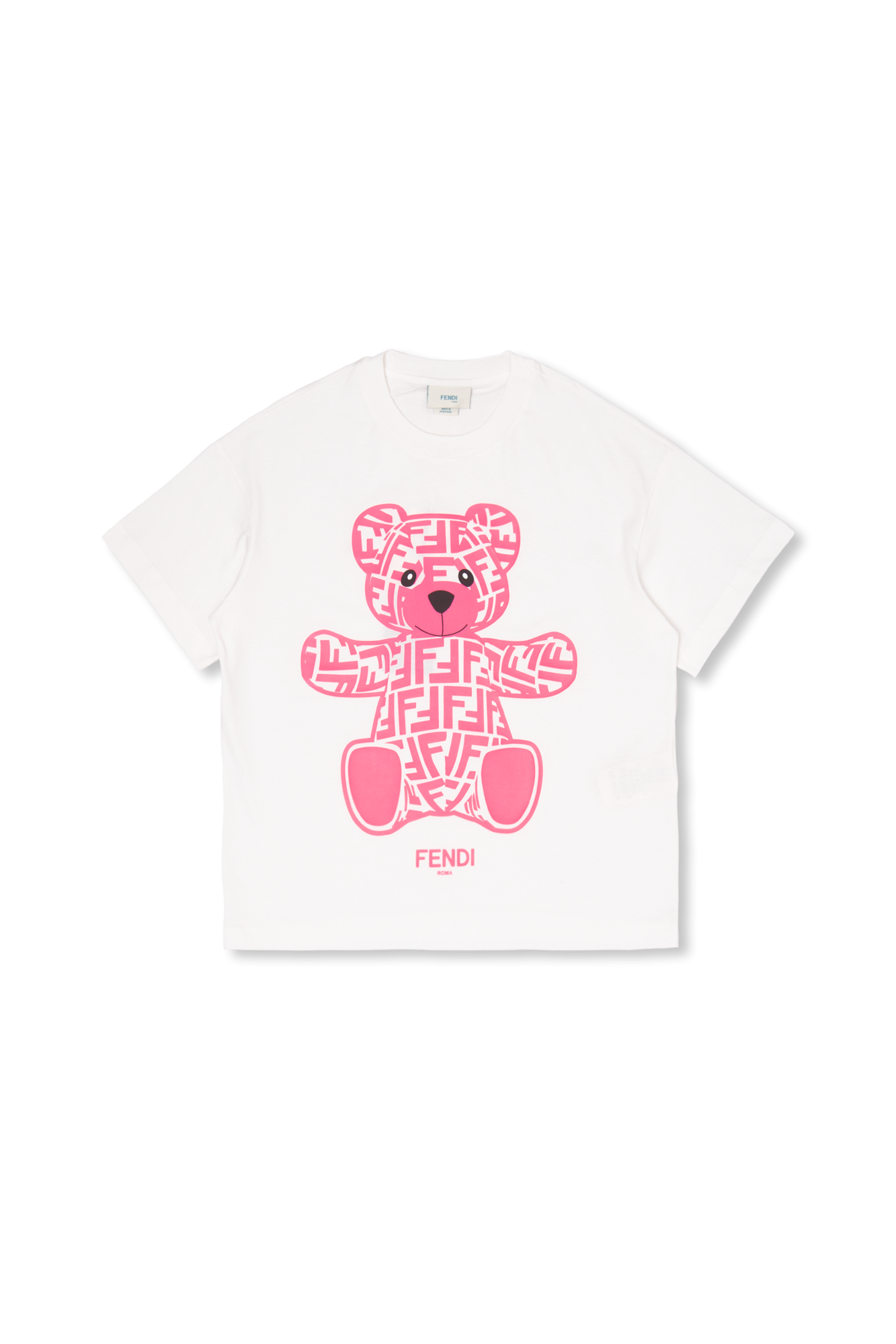 Fendi Kids T-shirt with teddy bear motif | Kids's Girls clothes (4